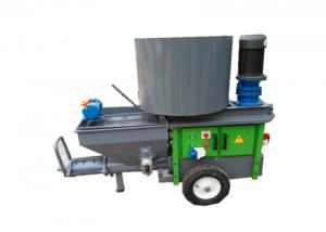 China Automatic 5L Cement Mortar Plastering Machine Wet Mix Type factory