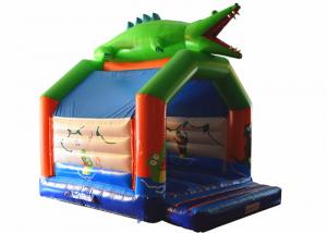China Crocodile Themedinflatable Jump House ,Classic Inflatable European Type Bouncer House on sale