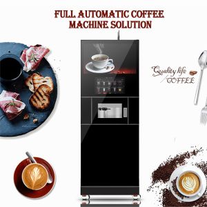 China Standing Coffee Vending Machine For Coffee Protein Shake Tea Easy Convenient Way To Get A Daily Coffee on sale