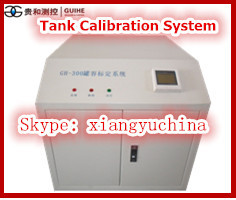 Gas station automatic tank volume table tank calibration system