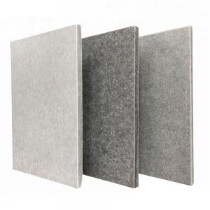 China Theatre High Density Fiberboard Sheets Cement Board Wall Fibre Cement Wall Cladding Concrete Board factory
