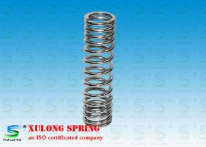 Chrome Coated Steel Compression Springs , Front Shock Absorber Springs For Motorcycle