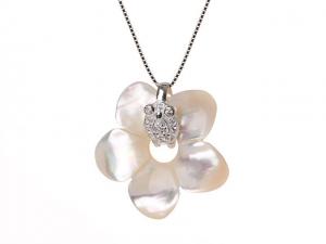 China High quality Natural pearl shell necklace woman fashion Jewelry handmake wholesale China on sale