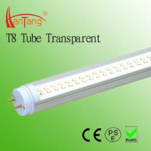 T8 Transparent Fluorescent Tubes LED Replacement With SMD Led 85 ~ 265V AC For Home
