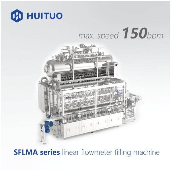 Huituo Automatic Flowmeter Filling Machine For Different Viscosity Products