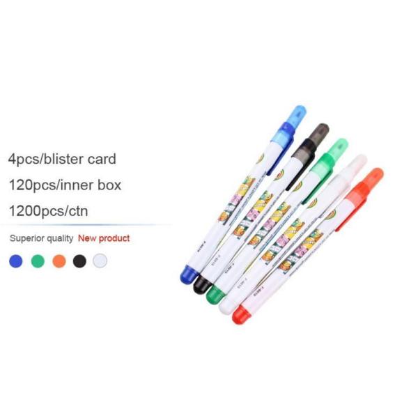 Permanent high quality CD marker pen for promotion, Simple design top quality CD permanent marker pen for promotion