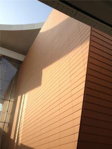 China Terracotta Ceramic Ventilated Facade , 8000N Strength Clay Soundproof Wall Panels on sale