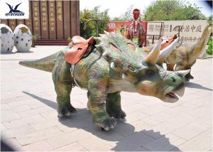 4 Meters Long Walking Ride On Dinosaur , Large Interactive Dinosaur Warranty 1 Year