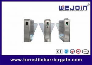 China Access Control Flap Barrier Gate Anti Reversing Turnstile Gate Entry Systems on sale