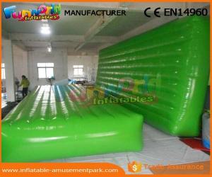 China Jumping Inflatable Gym Airtrick 0.55 MM PVC Tarpaulin Mat Inflatable Tumble Mat factory