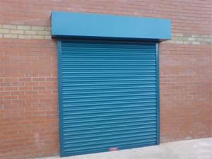 China Safety Fire Rated Roller Shutter / Fire Rated High Speed Roll Up Doors factory