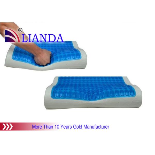 100% Gentle Polyurethane Memory Foam Pillows With Removable Velour Cover Machine Washable