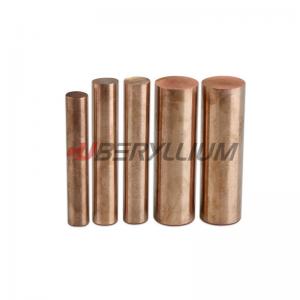 China CDA 173 DIN2.1248 Copper Beryllium Alloys Rods For Electrical Industry factory