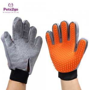 China OEM Flannelette Silicone 333 Gloves Pet Bathing Tool factory