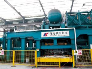 China Stable Static Pressure Automatic Moulding Line , Green Sand Molding Machine factory