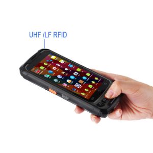 China Tempered Glass Handheld RFID Reader Pos Terminal BH86 CE ROHS Approved on sale