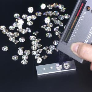 China D Color GRA Moissanite Diamond Stone 6.5mm Brilliant Cut Moissanite on sale
