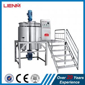 China 500L 1000L 2000L Liquid Chemical Mixer Gel Mixer Equipment Liquid Soap Making Machine MixingTank Blending Machine factory