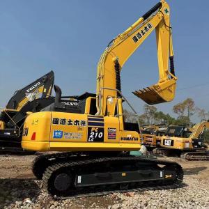 China PC210 Used Komatsu Excavator 21 Ton With SAA6D107E-3 Engine on sale