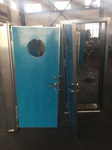 China Marine Aluminium Hollow Door 1200-1800mm C/W Door Closer, C2 Lock, ISPS Device factory