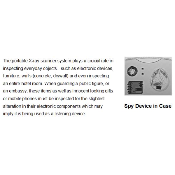 Amorphous Silicon Baggage Inspection System Ethernet Cable X Ray Generator