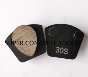 China Plug N Go Teardrop Metal Bond Diamond Toolings For Grinding and Polishing Concrete factory