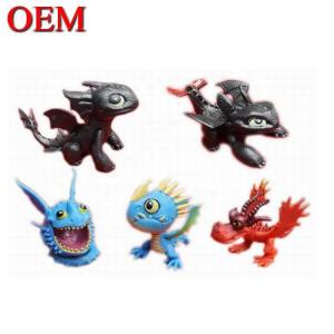 China Plastic Mythical Creatures Toys Animal Figures Cartoon Dragon 3D Model Plastic Figure factory