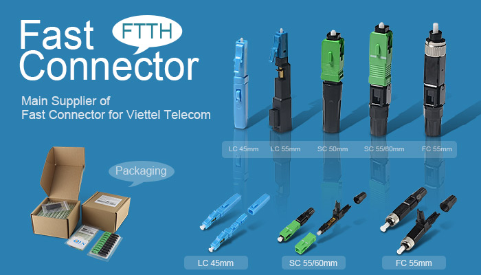 Single Mode Multi Mode FTTH FC Fiber Optic Fast Connector