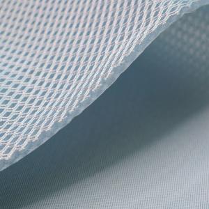 China 3mm Footwear Air Mesh Material Sports Apparel Poly Mesh Fabric 280gsm on sale