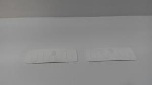China UHF Woven Blank RFID Sticker Tags Label For Apparel Management , Apparel Anti - Counter on sale