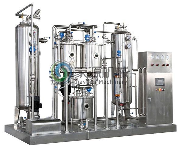 China High Pressure Carbonated Beverage Mixer 1000 - 6000 L / hr Beverage Making Machine factory