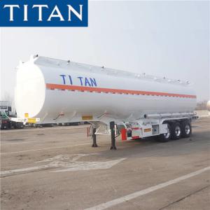 China 54000 Litres Fuel Oil Truck Trailer Truck Fuel Tanker Gasoline Tanker Price for Sale factory