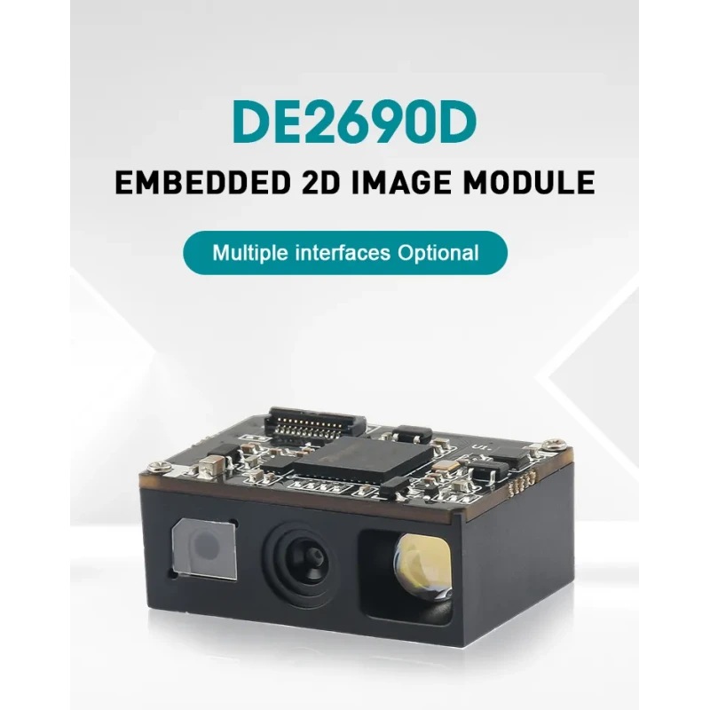 Cost-Effective Embedded 2D CMOS Barcode Scan Engine with 65cm/S Scan Speed and 3mil/0.076mm Reading Precision