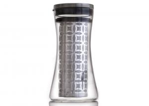 Airtight Cold Brew Coffee Maker Tough Borosilicate Glass Pitcher 1200ml Capacity