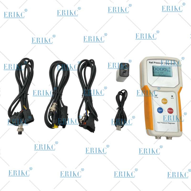ERIKC E1024141 Test Common Rail Pressure and EUC Voltage Multi-function Tester For BOS Denso For Delp