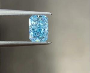 China VS1 Loose Lab Grown Blue Diamonds Gia Certified 1.1ct factory