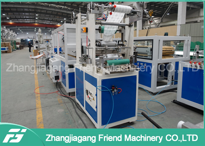 High Output Pvc Wall Panel Making Machine , Pvc Wall Panel Extrusion Line