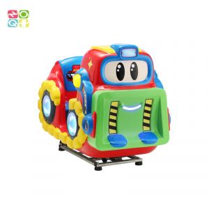 China Interactive Kiddie Ride With 11 Inch Screen Arcade Game Kid Game Swing Car factory