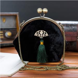 China Accessories, Vintage Handbag, Velvet Handbag, Vintage Purse, Victorian, Victorian Purse, Black Velvet Bag, Ladies Purse, factory