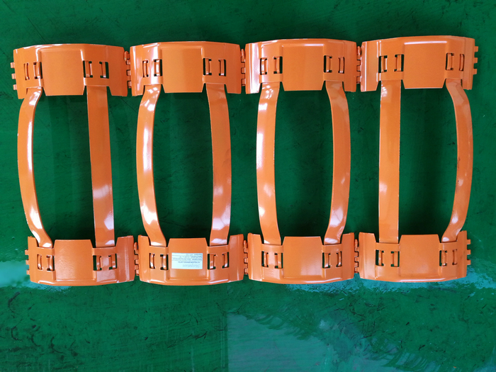 Beautiful Structure Bow Spring Centralizer For Oil Pipe / Elastic Casing