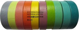 China 36mmx55m Masking Adhesive Tape , Pressure Sensitive Masking Tapes For Painting masking tape color factory