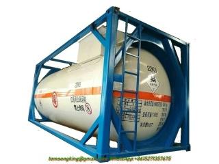 20FT ISO Liquid chlorine Tank Containers 21,670 Liters(CL2 )