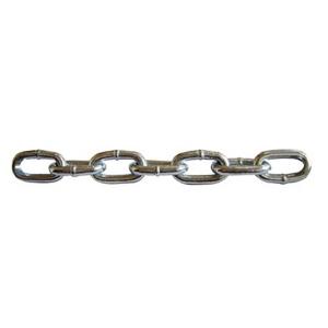 China Durable G30 Electro Galvanised Welded Chain DIN5685c Long Link Chain DIN5685A Standard factory