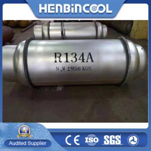 China 99.99% Ton Tank Package Refrigerant Gas R134A Odorless HFC134A on sale