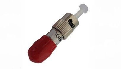 ST UPC Metal Fiber Optic Attenuator Single Mode 1 - 30db For Local Area Networks