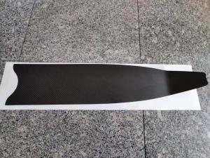China carbon fiber blade  for swim fins spearfishing fins freediving fins  diving  fins on sale