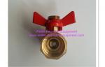 Lever Handle Water Fountain Equipment Wheel Female Forged Full Bore Brass Ball