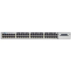 China Cisco 48 Port 10/100/1000 Managed Network Switch WS-C3750X-48T-L factory