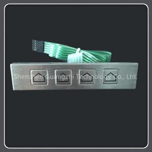 China Atm Keyboard Function Keys Around / Front Mounting Customized Layout factory