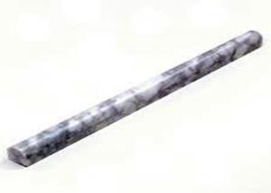 China Durable Marble Pencil Rail , Marble Chair Rail Trim 12 High Polish Moulding For Bath on sale